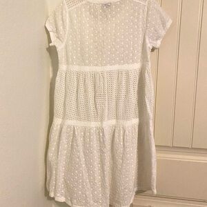White Eyelet Dress or Coverup